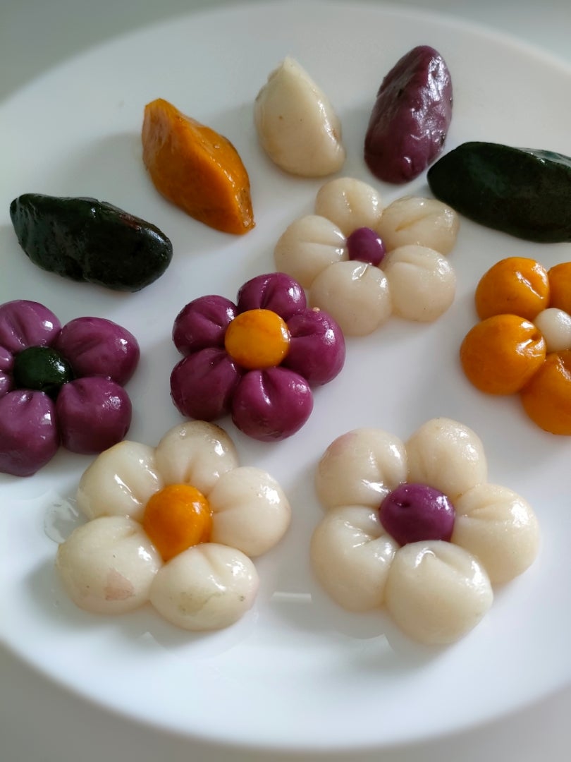 韓国のお餅ソンピョン