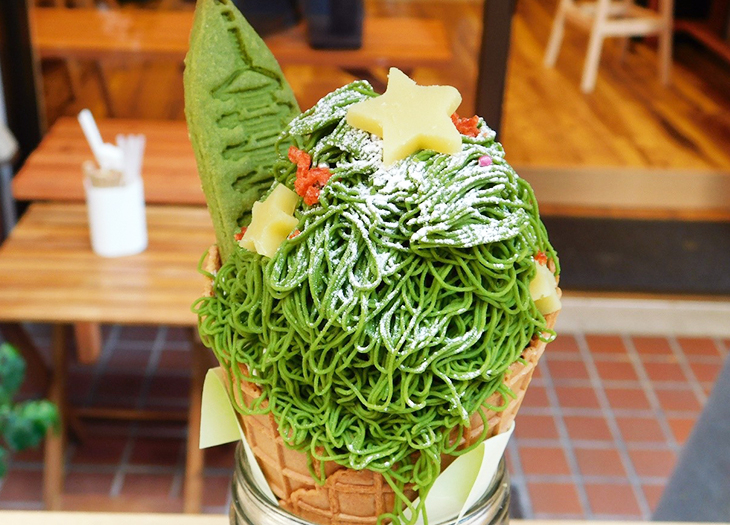 宇治抹茶×和栗の京風モンブランなど、全5種類の和栗スイーツを提供！こだわりの極細モンブランを目の前で仕上げる、劇場型レストラン「栗座~和栗モンブラン専門店~」T&Sサクセス株式会社のプレスリリース