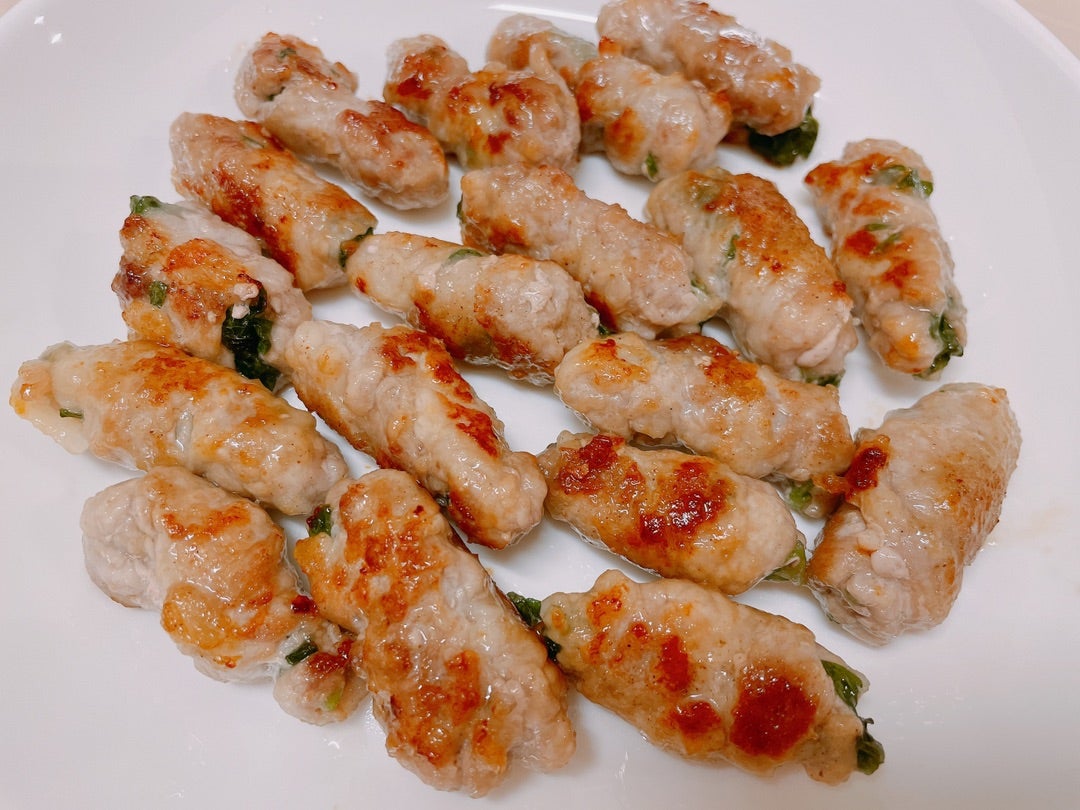 豚こま肉とかぼちゃの大葉炒めみいちゃんの作り置きブログ