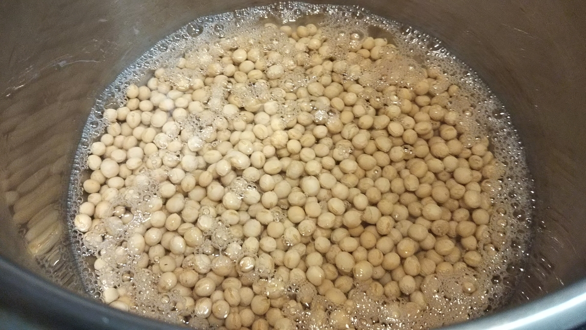 大豆の水煮 電気圧力鍋でふっくらゆでる方法冷凍保存もOK » 電気圧力鍋でヘルシーごはん