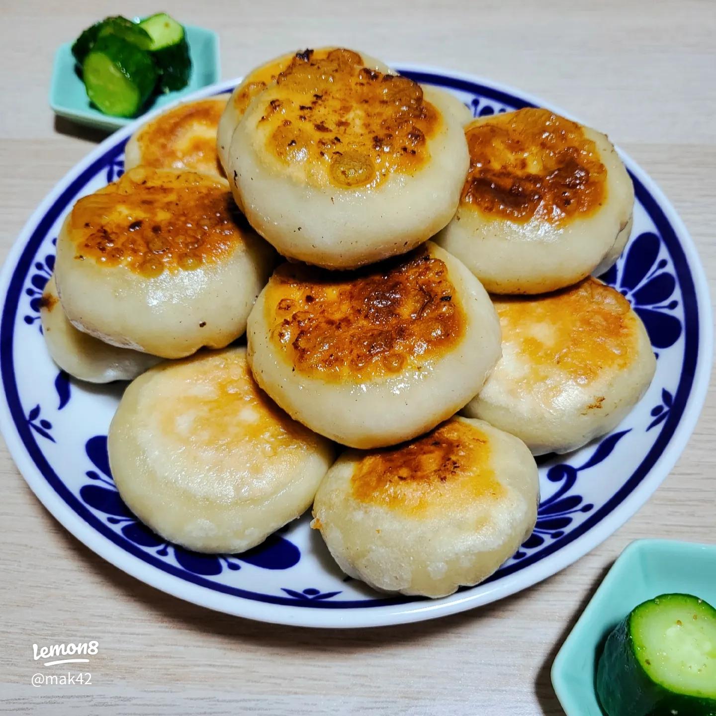 もっちりジューシー♡ニラ饅頭