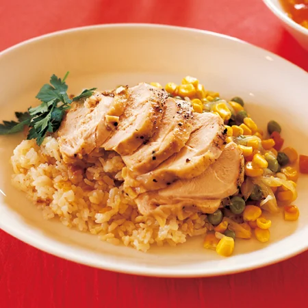 暑い日のお助けレシピ 炊飯器でほったらかし！チキンカレーピラフ ※動画あり : たっきーママオフィシャルブログ「おしゃべりな台所」 Poweredby ライブドアブログ