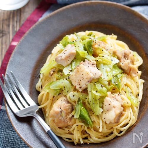 きのこと鶏肉の和風パスタ - 顔が見える食品