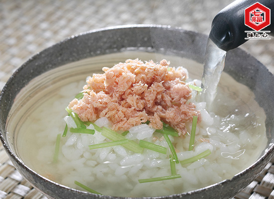 簡単！旨い！☆シーチキンの白だし茶漬け☆