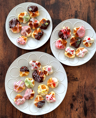 ☆盛り放題プラン☆ 壬生町×お菓子作り おもちゃのまちのワッフルカップ・かわいく盛り付けアレンジ体験＾◇＾あなただけのオリジナルデザート！ファミリー・カップルにオススメ 女性に人気 ドラスルカフェ - じゃらん遊び体験