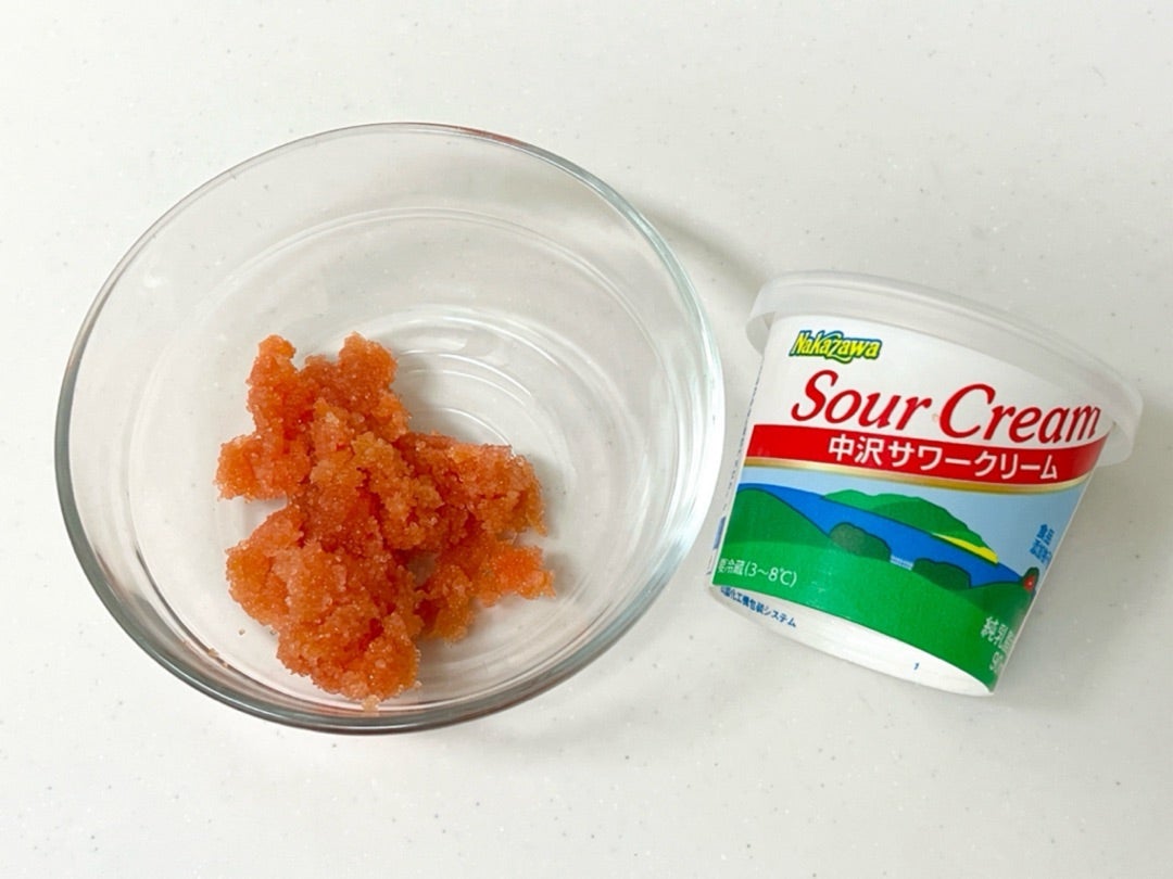 フロマージュディップ 明太サワークリームちょっとだけロカボ生活