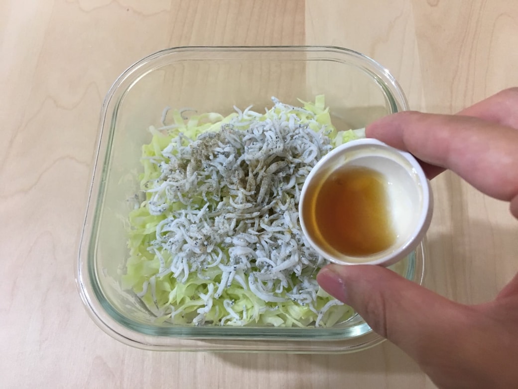 「無限キャベツ」のレシピ・作り方。しらすの旨味で箸が止まらない