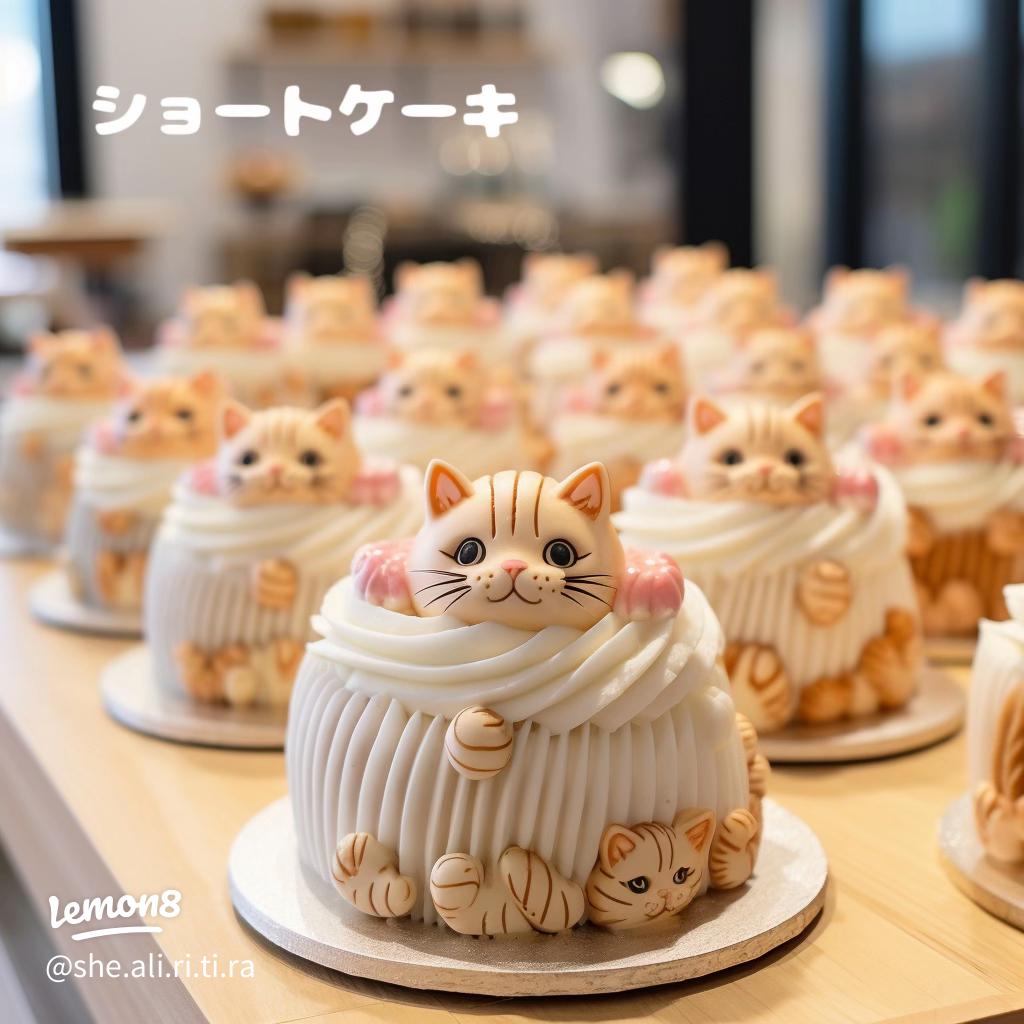 ねこ好きに贈る、クリスマスを彩るねこ型ケーキ！ クリスマスケーキ2023年12月22日 金 ～12月25日 月株式会社オールハーツ・カンパニーのプレスリリース
