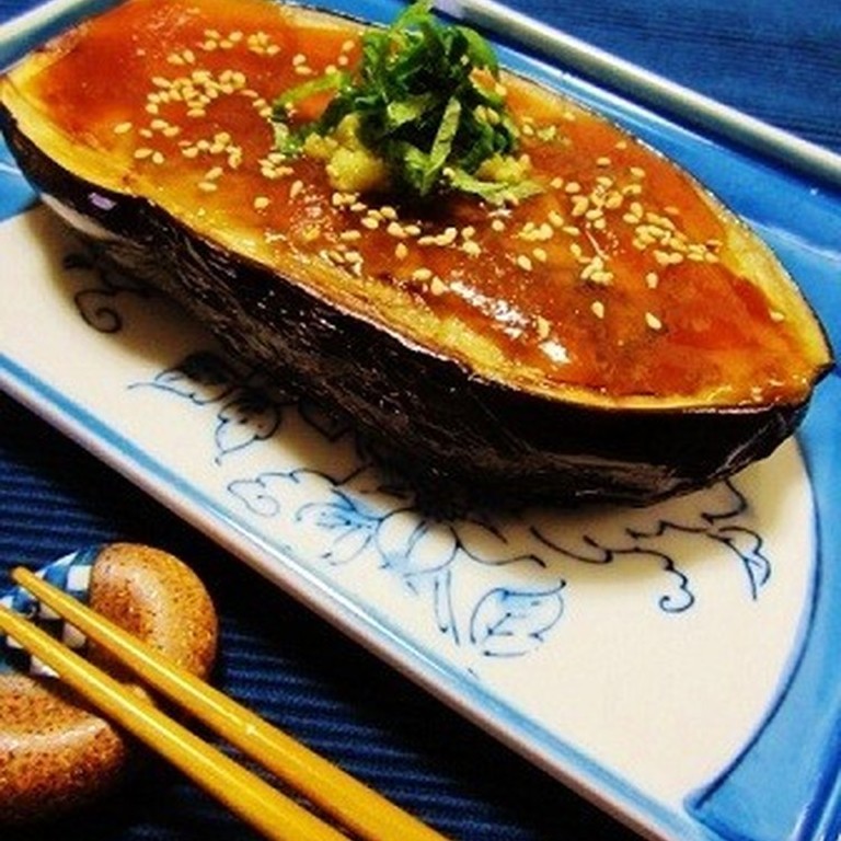 米茄子のグリル