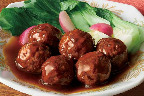 王道の味！肉団子の甘酢あん
