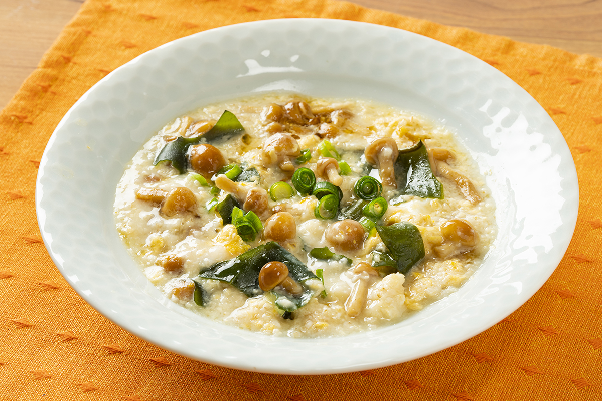 オートミールでつくる！キノコとツナのクリームリゾットレシピJOYL - J-オイルミルズ