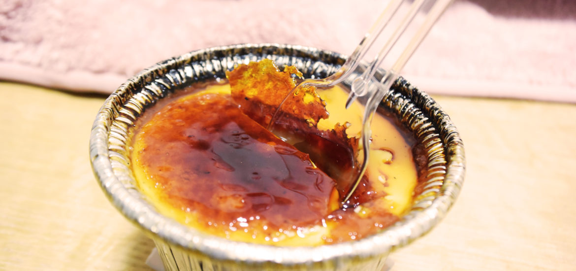 なめらかな口当たり♪ 塩キャラメルプリン