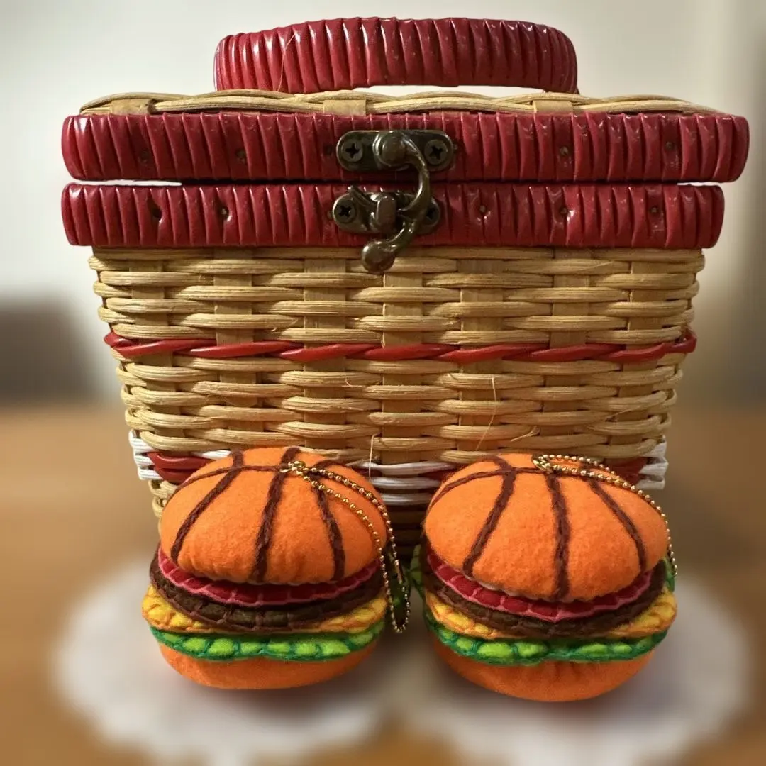 ハンバーガー - manimani mamagoto ハンバーガー屋さんオーダーページ＊フェルトままごと