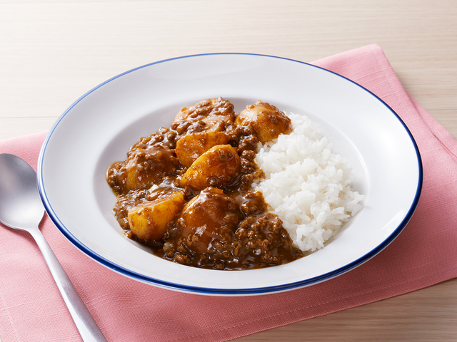 じゃが玉フライパンカレ