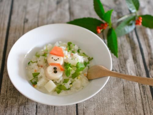 七草ミルクがゆ 七草粥