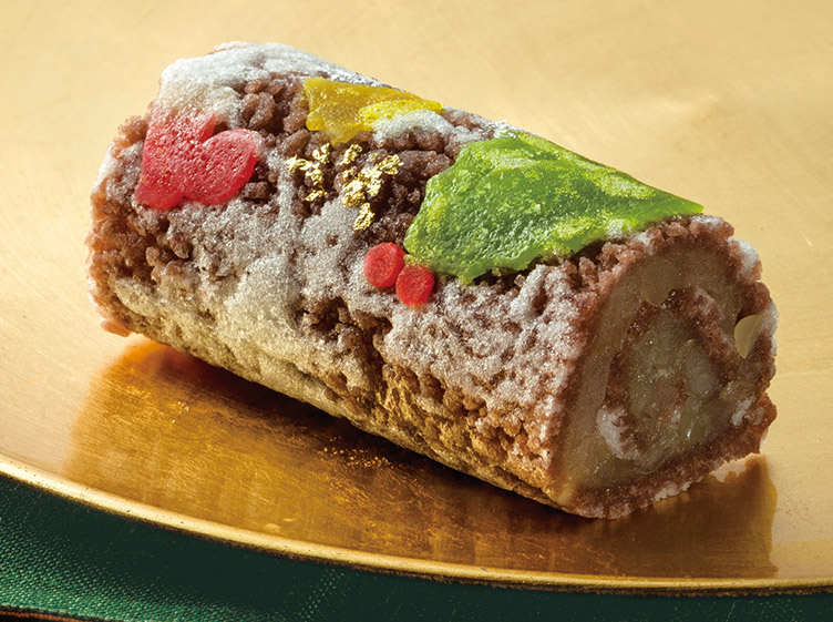 クリスマスの伝統菓子を和菓子で表現！ 京菓子處 鼓月 から“和のシュトーレン”が登場Leaf KYOTO