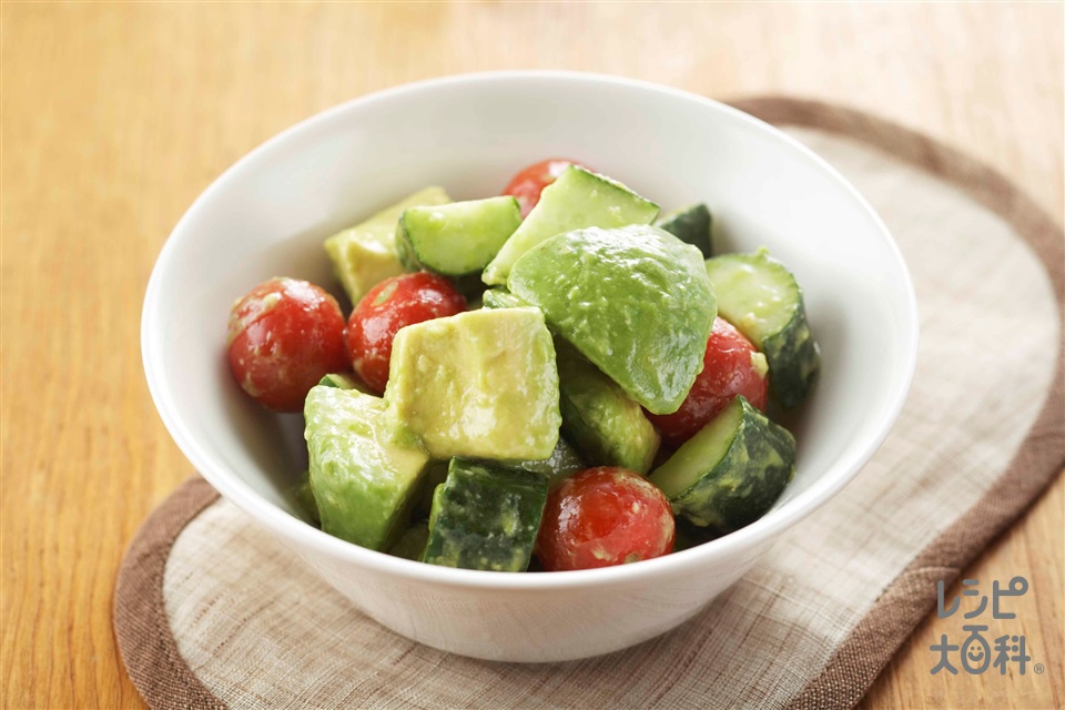 アボカドとトマトときゅうりの中華サラダ簡単節約時短やみつき副菜: 作り置き＆スピードおかず de おうちバル 〜yuu'sstylish bar〜 Powered by ライブドアブログ