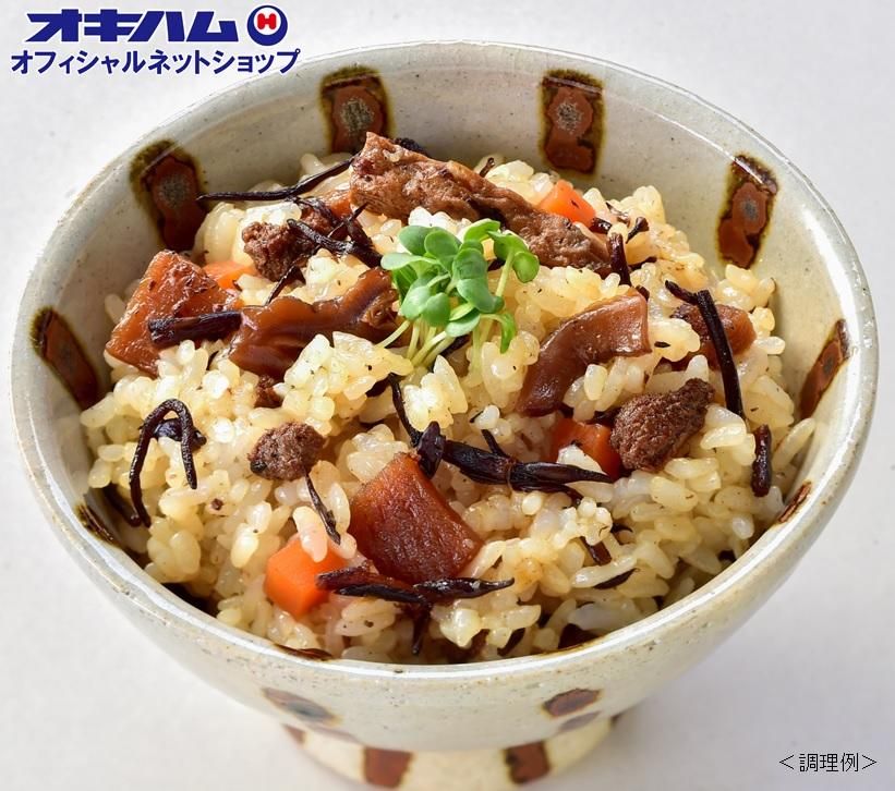 大根葉のゴマ炒め混ぜご飯