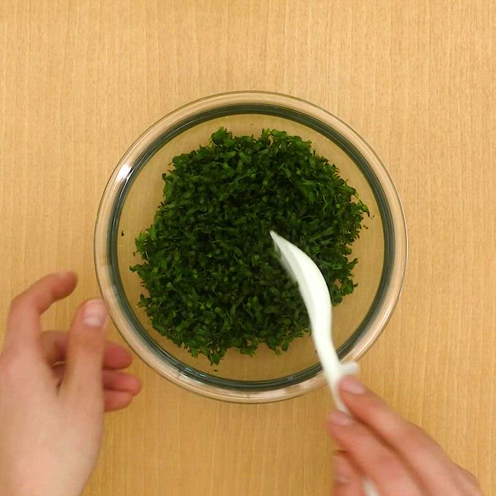 アクなし簡単☆紫蘇の実の塩漬け