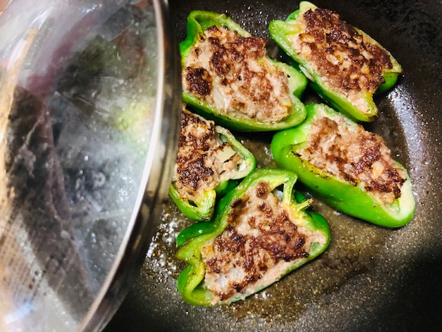 39クッキング お弁当の定番!ピーマンの肉詰め ありがとうブログ国際分散投資ならありがとう投信