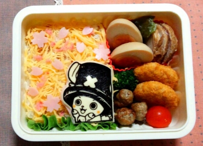 海苔だけで簡単可愛いキャラ弁☆お絵描き風 by さなっち♪クックパッド簡単おいしいみんなのレシピが392万品