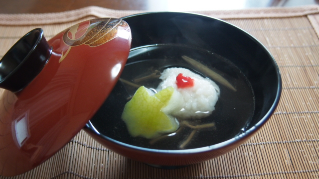 鱧も美味しくなりました‼️ 牡丹鱧のお椀と鱧しゃぶです