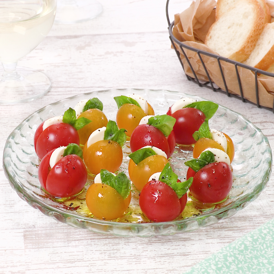 野菜ひとつ ミニトマトの香味マリネ