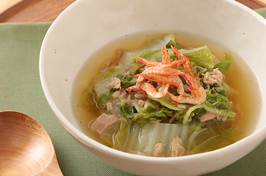 白菜とツナのとろとろ煮