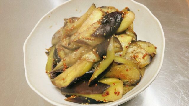 茄子ピーマンナポリタン