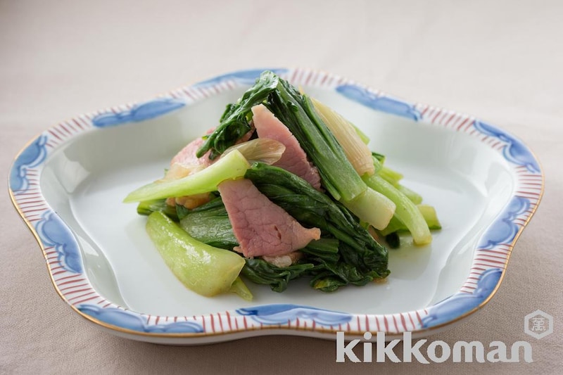 チンゲンサイのツナ炒め 副菜