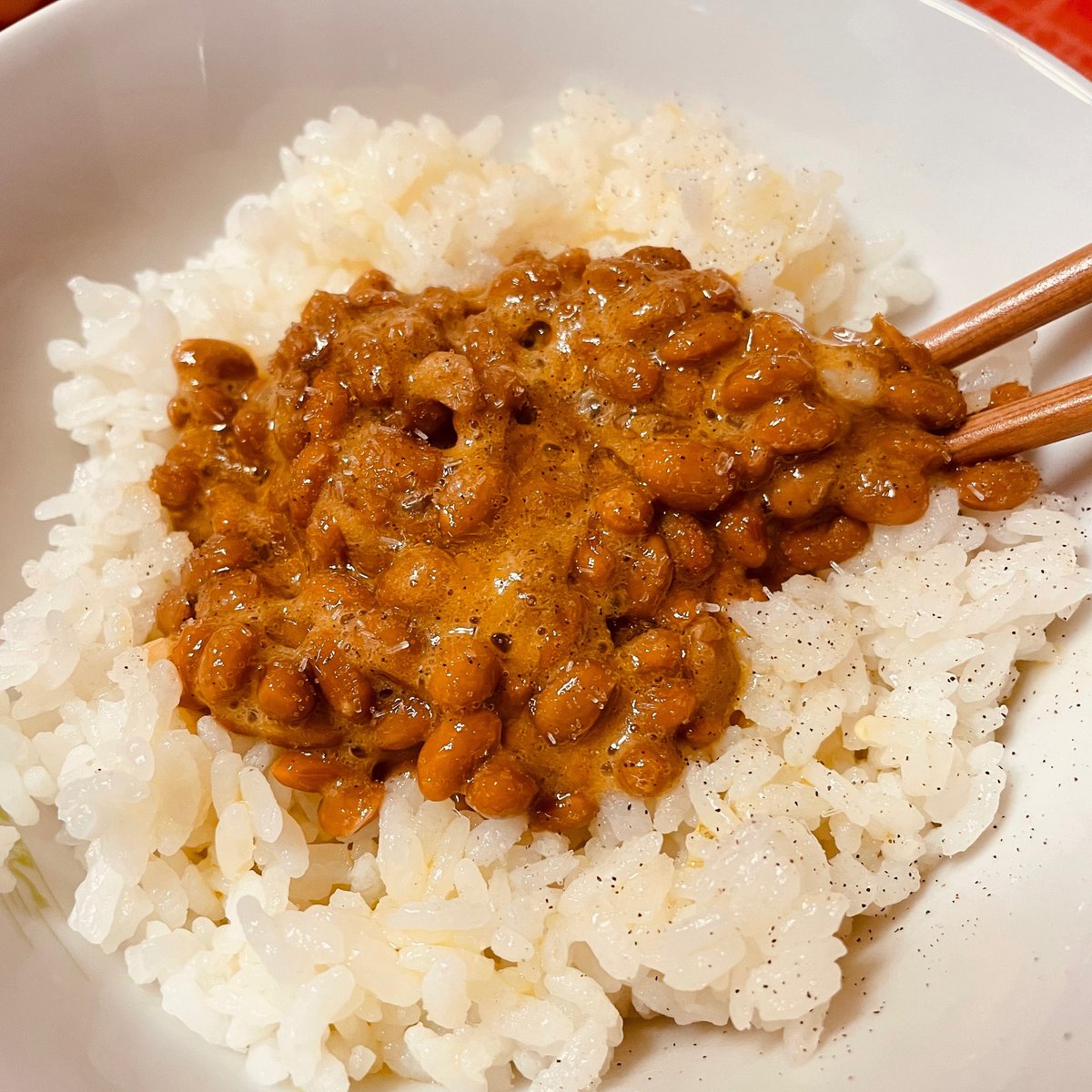 @usercma2413idtに返信チーズ納豆納豆ごはん美味しい食べ方レシピ食べるとこみててfoodnearmenattoアレンジズボラ飯