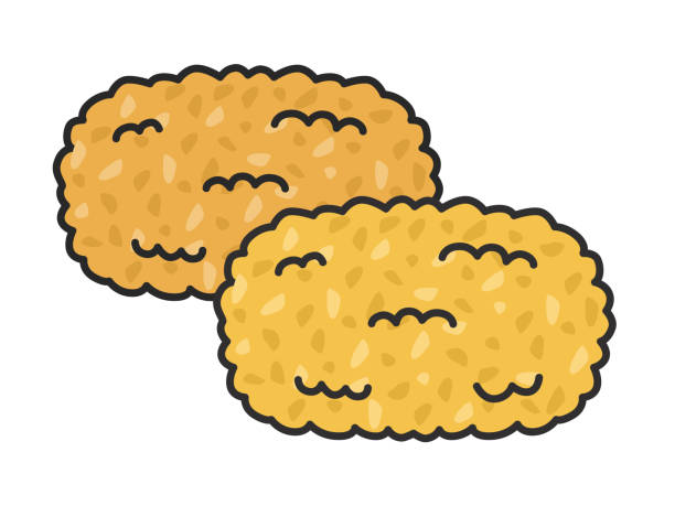 メンチカツの無料イラストイラストセンタ