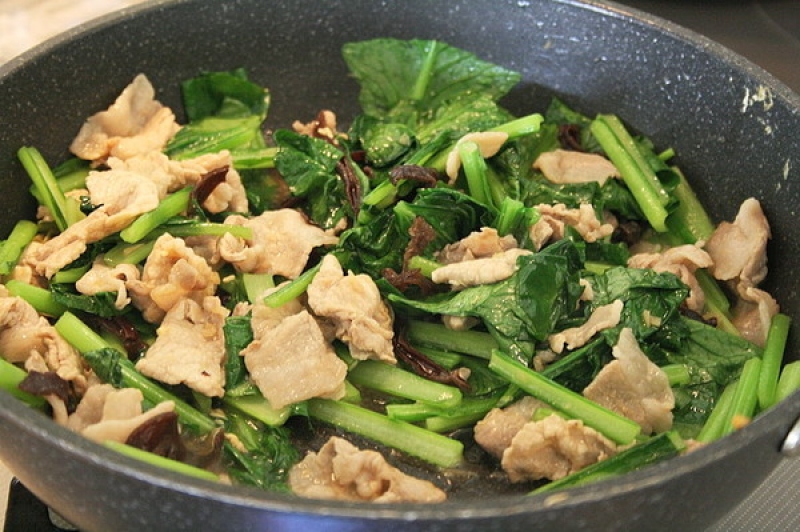 木耳 きくらげ と豚肉の卵炒め 木须肉