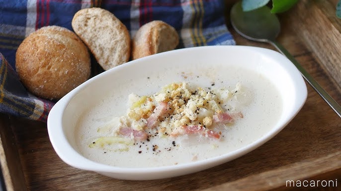 おからパウダーでヘルシーに！豆乳野菜スープ レシピ・作り方 by salt_sugar - 楽天レシピ