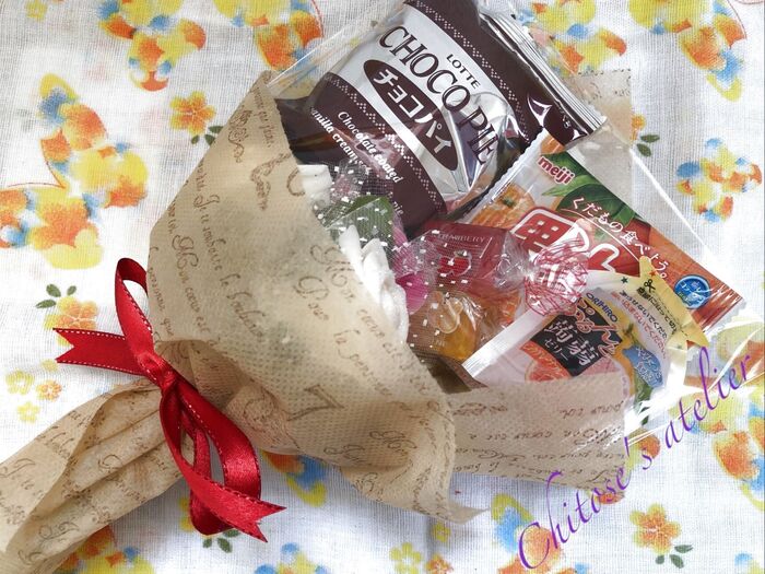 100均 簡単！手作りお菓子ブーケを最小材料で作ってみた♪kosodate LIFE 子育てライフ
