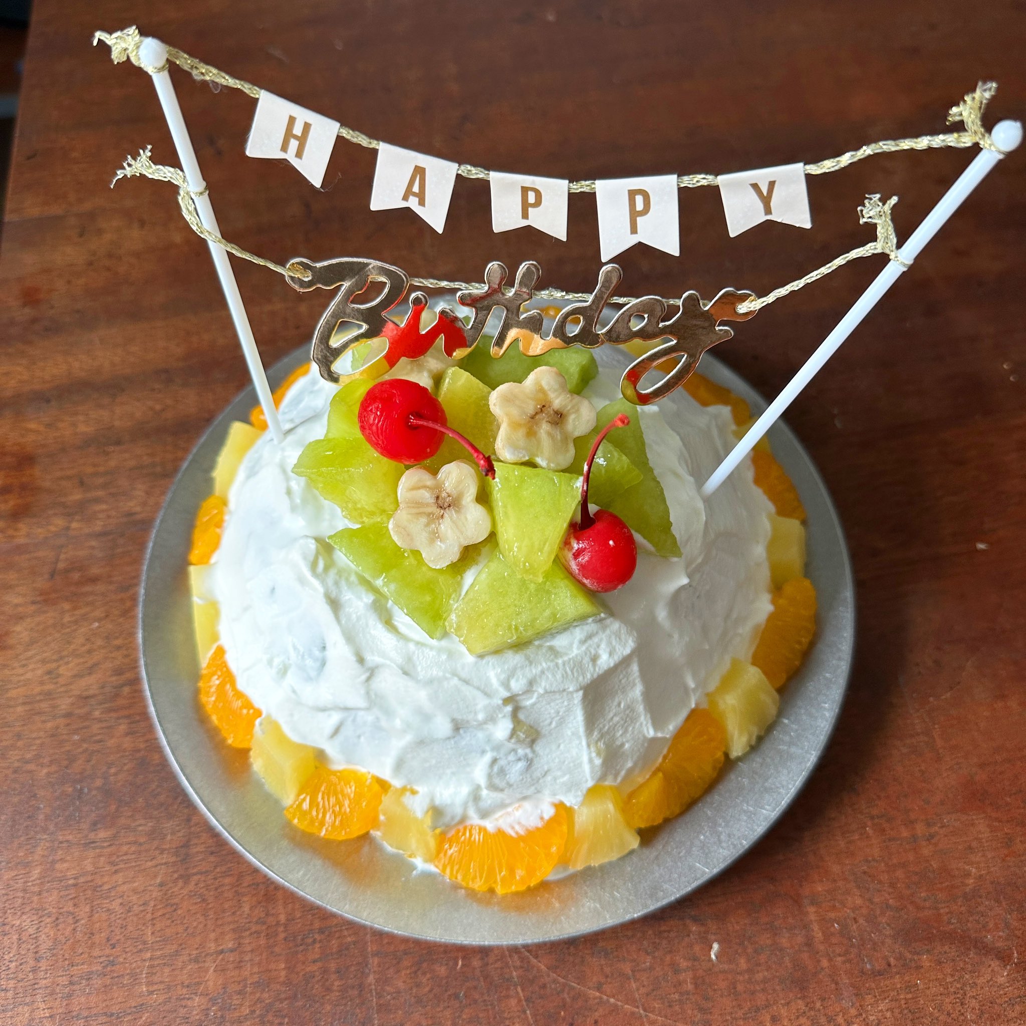 めちゃくちゃ簡単 耐熱ボウル1つで完成!フルーツドームゼリ