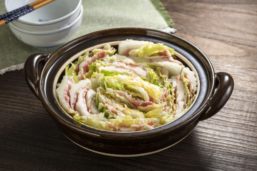 白だしで作る♪ 豚バラと白菜の簡単ミルフィーユ鍋