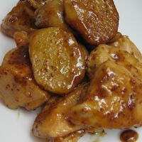 長芋と鶏肉の照り焼き - 高橋商店