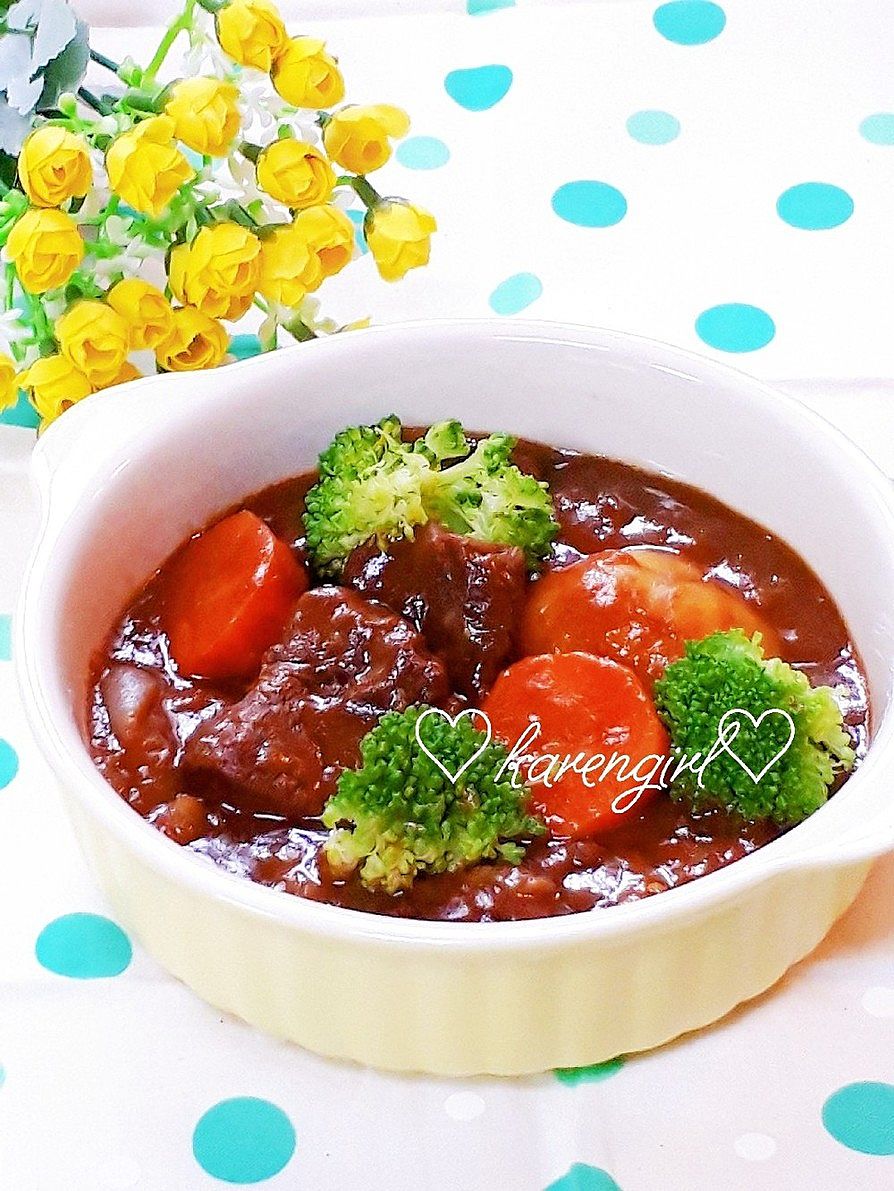 水の分量を実験。ホットクックで市販のルウを使ってビーフシチュー。 - Kei life 12