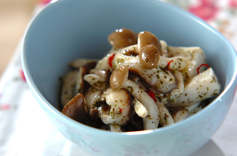 きのこのマリネ