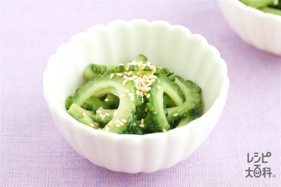 電子レンジで！ゴーヤのナムル レシピ・作り方 by ちきっとモンスター - 楽天レシピ