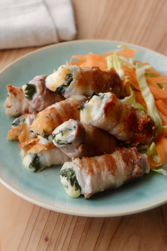 がっつりおいしい！ ひとくち肉巻きおにぎり