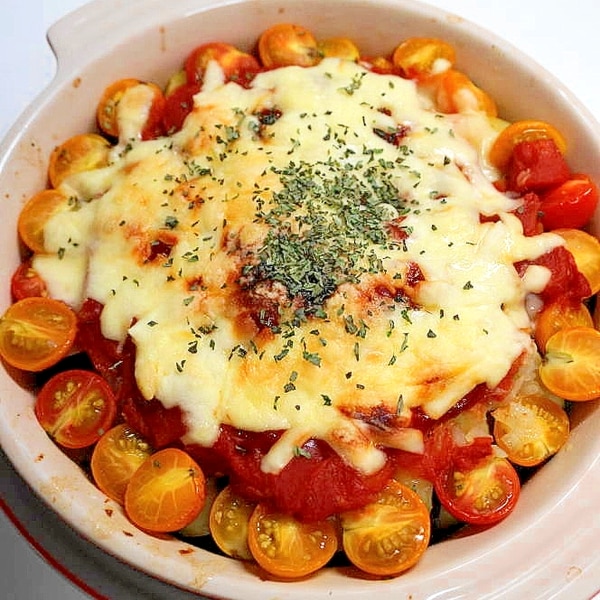 簡単レシピ 切って、乗せて焼くだけで絶品料理！！ジャガイモとトマトのチーズ焼き - YouTube