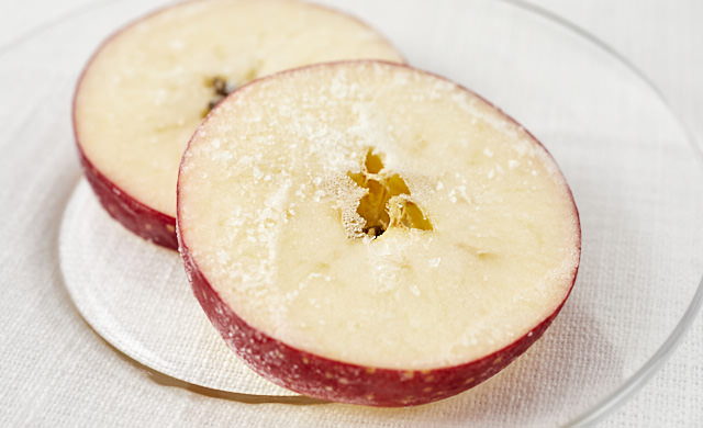 りんごの輪切り