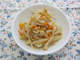 もやしとわかめの酢の物 火を使わずに作れる！副菜にぴったり♪