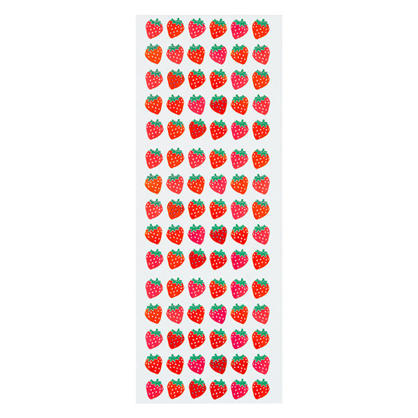 Amazon.co.jp: フィルム ダイカットシール いちご セリア 可愛い おしゃれ グッズ : 文房具・オフィス用品
