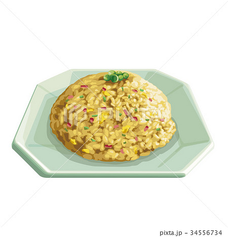 フリーイラスト炒飯パブリックドメインQ：著作権フリー画像素材集
