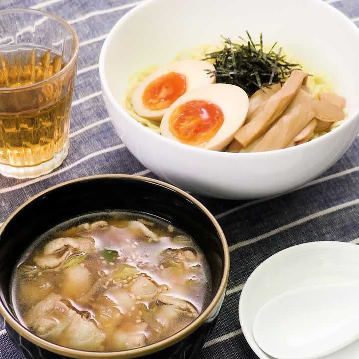 ポン酢と胡麻タレでつけ麺 レシピ・作り方クラシル