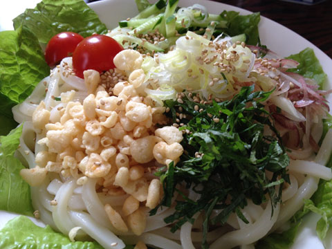 冷やしたぬきうどん♪ ９月８日はと保育園