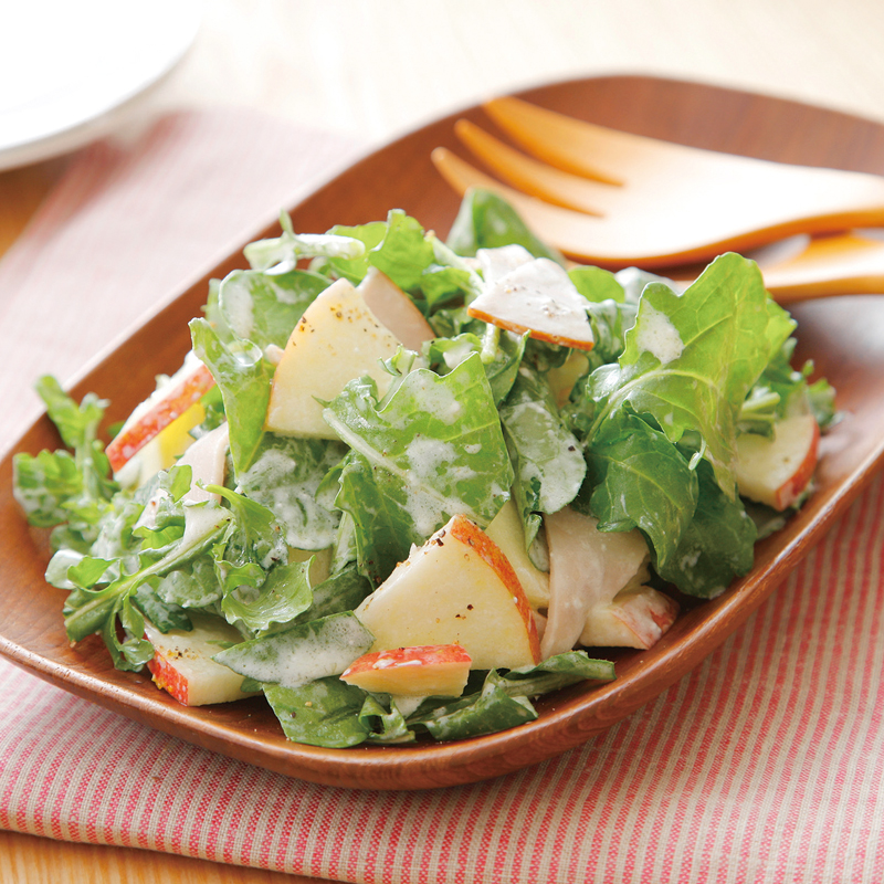 かぶとルッコラのサラダ